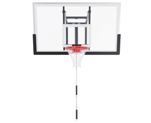 Баскетбольный щит DFC со съёмным регулятором высоты, стекло 6 мм, 136 х 80 см
