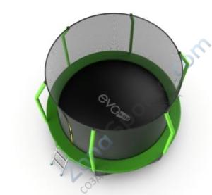 Батут Evo Jump Cosmo 10ft (Green) с нижней сетью