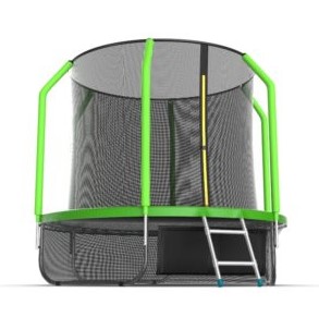 Батут Evo Jump Cosmo 8ft (Green) с нижней сетью