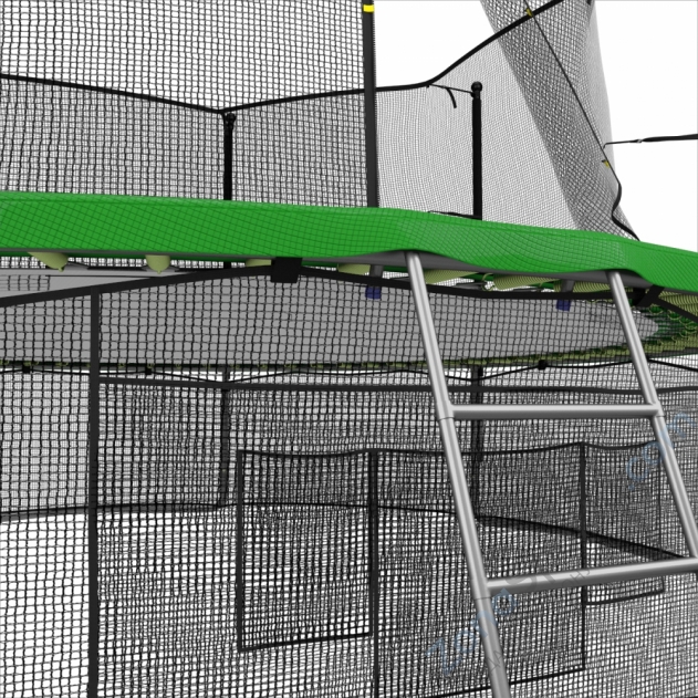 Батут Unix line 14 ft inside (Green)