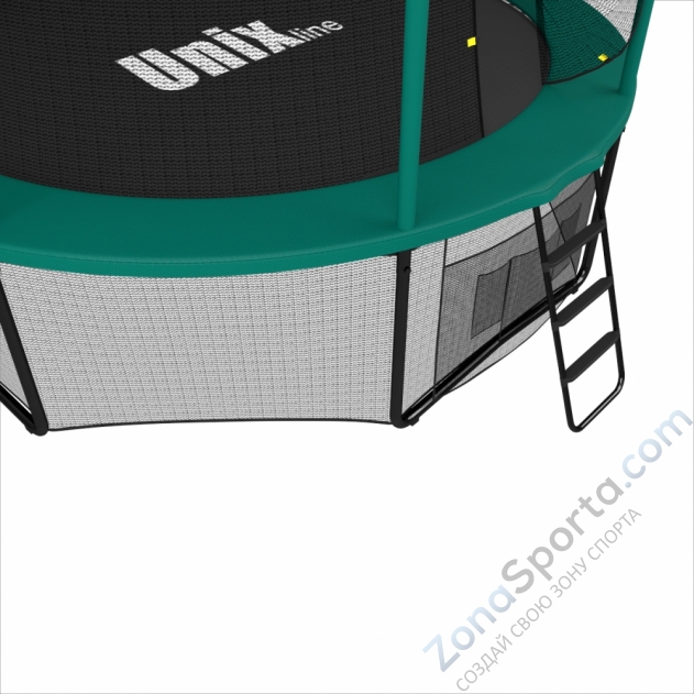 Батут Unix line 8 ft Supreme (Green)