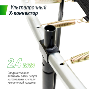 Батут UNIX line Supreme Game 14 ft (green) TRUSUG14GR