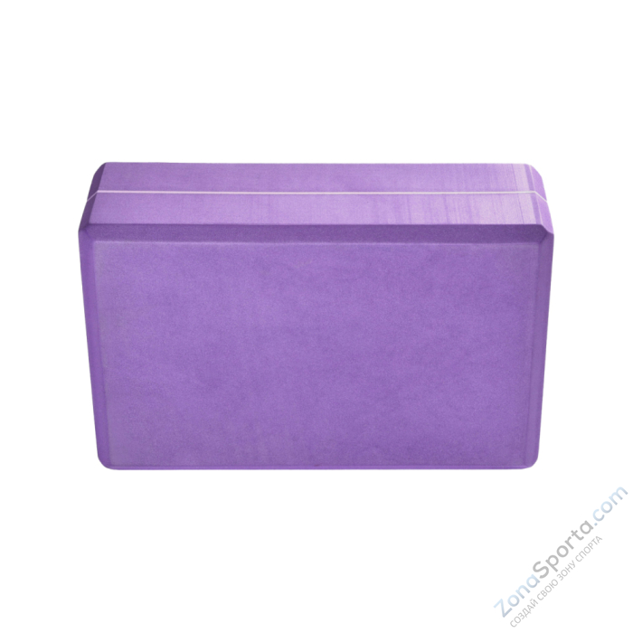 Блок для йоги Hugger Mugger 3 in. Foam Yoga Block фиолетовый