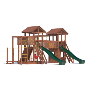 Детская деревянная игровая площадка для улицы дачи CustWood Active 13