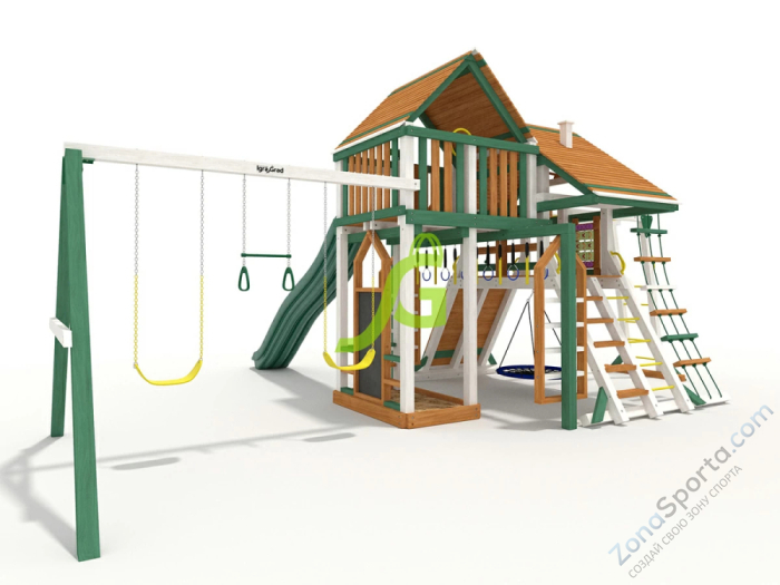 Детская площадка IgraGrad Крепость Фани Deluxe + мод.1