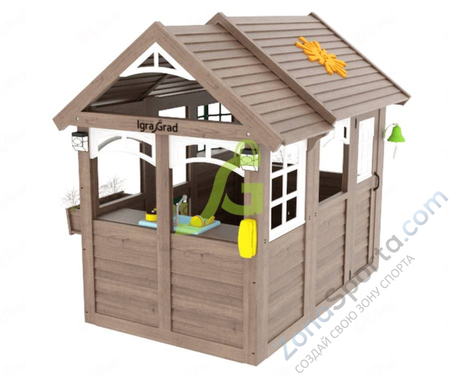 Детский домик IgraGrad Коттедж 2