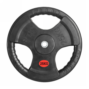 Диск 31 мм. обрезиненный с 3-мя хватами 25 кг, VictoryFit VF-S252500