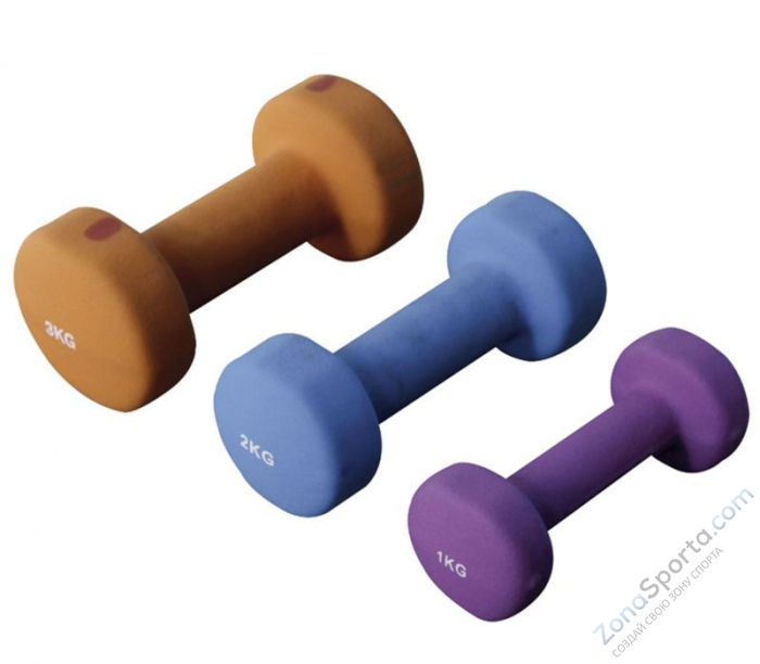 Гантель в неопреновой оболочке 5 кг Fitex FTX-2015-5kg