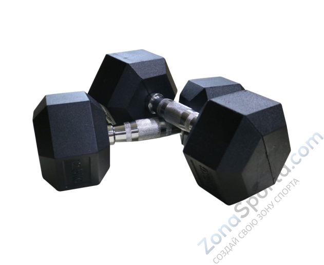 Гантели гексагональные 2 шт. по 2 кг DFC DB001-2