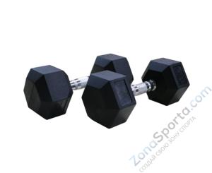 Гантели гексагональные 2 шт. по 42.5 кг DFC DB001-42.5