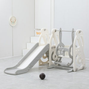 Горка с качелями Unix Kids Music Grey