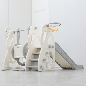 Горка с качелями Unix Kids Music Grey