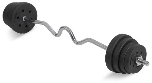 Гриф 25 мм. EZ-образный 1,2 м. до 120 кг. VictoryFit VF-S2512E120