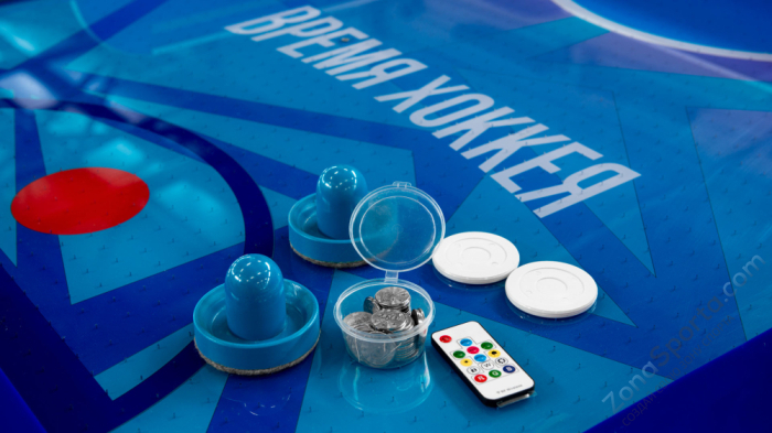 Игровой стол - аэрохоккей Standard Outdoor 8 ф (всепогодный, жетоноприемник)