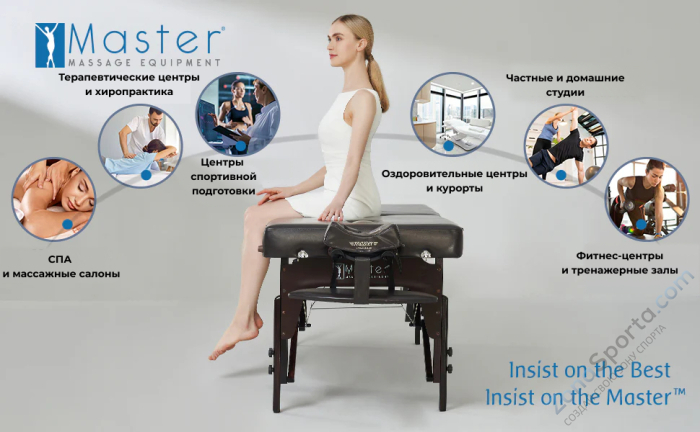 Массажный стол складной Master Supreme