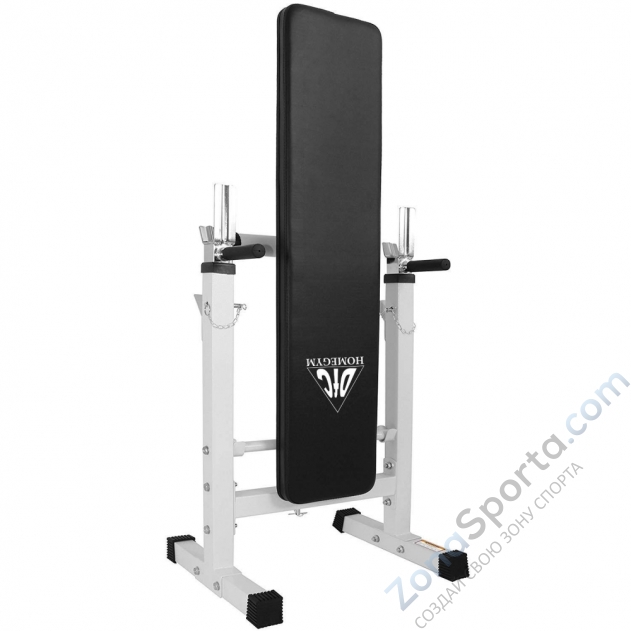 Скамья со стойками под штангу DFC DBCH2W