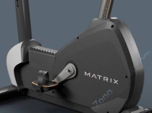 Вертикальный велоэргометр Matrix Performance с консолью Touch