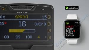 Вертикальный велоэргометр Matrix Performance с консолью Touch